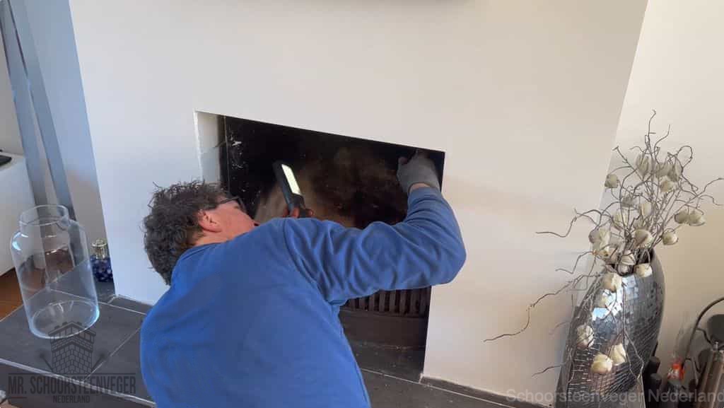 Schoorsteen inspectie Waalre rookkanaal Schoorsteen inspectie Waalre rookkanaal